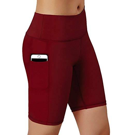 Compression Running Shorts Spandex Workout Shorts Pocket - Extreme